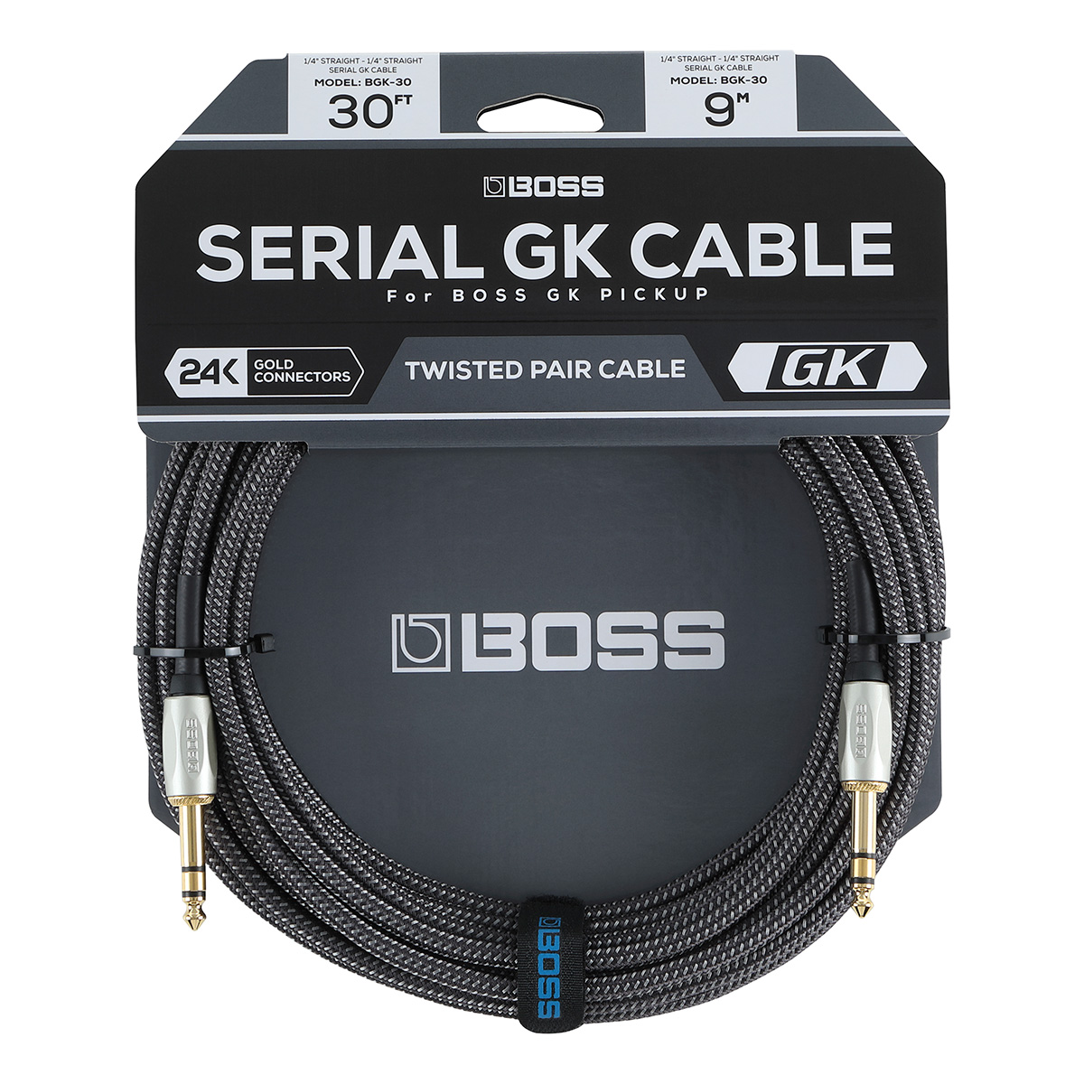 BOSS BGK-30 BOSS Serial GK Cable 30ft /9m Straight/Straight GK-5