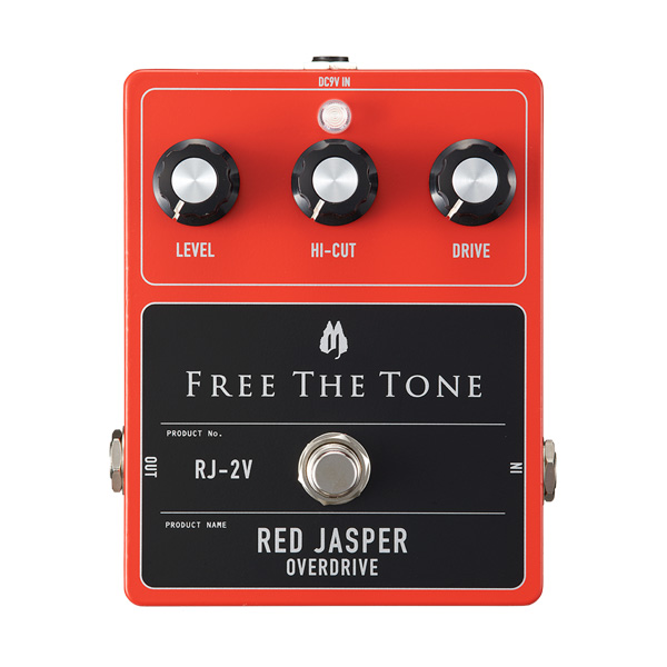 買蔵楽天保証あり Free The Tone RED JASPER RJ-2V [OVER DRIVE] フリーザトーン レッドジャスパー / 2022年4月購入 オーバードライブ