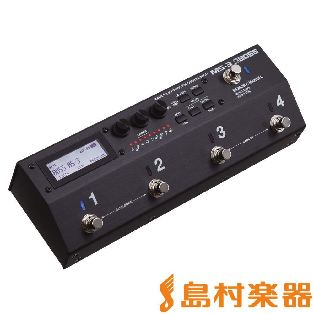 MS-3 Multi Effects Switcher - レコーディング/PA機器