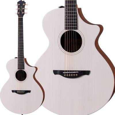 James  J-300C II See-through White エレアコ 生音エフェクト トップ単板 簡単弦高調整システム チタン合金フレット アコースティックギター ジェームス 【 名古屋パルコ店 】