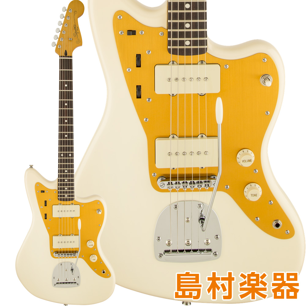 Squier by Fender J Mascis Jazzmaster Vintage White エレキギター J マスシス  シグネチャーモデル【12月下旬入荷予定分】 スクワイヤー / スクワイア 【 ＣＯＣＯＳＡ熊本店 】
