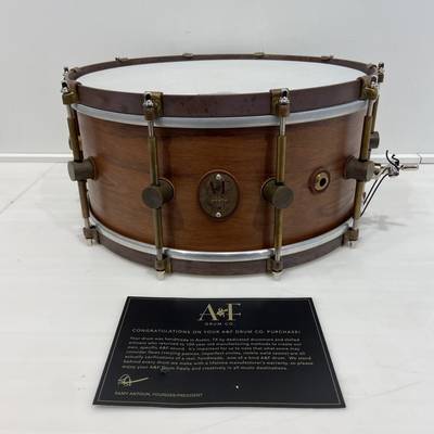 A&F DRUM  6514-BRB-WALNUT CLUB　Walnut Club Snare Drum 14"×6.5" エーアンドエフドラム 【 ＣＯＣＯＳＡ熊本店 】
