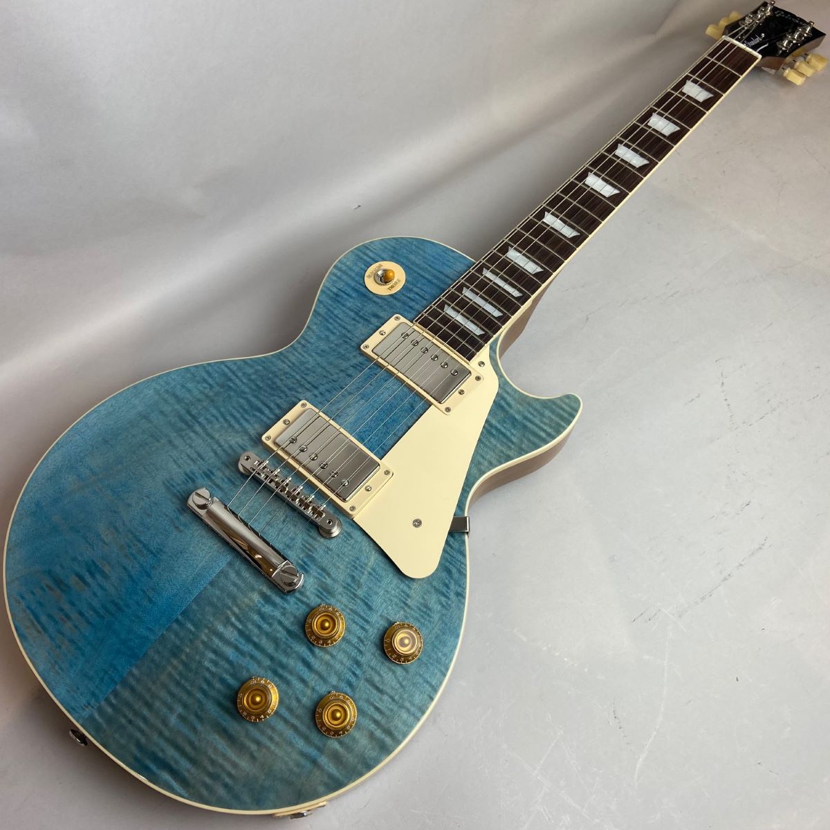 Gibson Les Paul Standard 50s Figured Top Ocean Blue ギブソン 【 ＣＯＣＯＳＡ熊本店 】 |  島村楽器オンラインストア