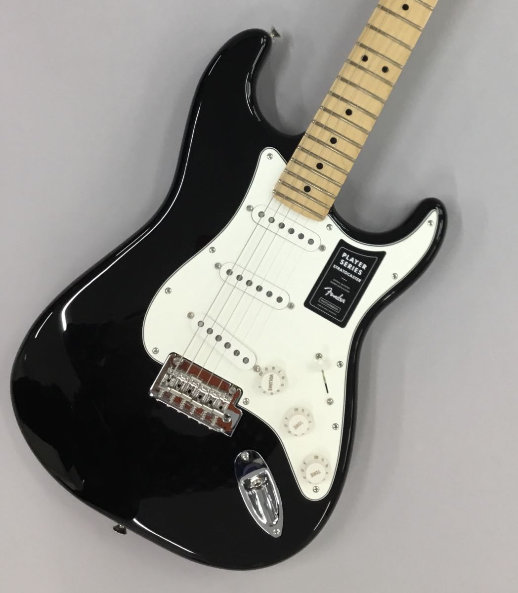 】　Stratocaster　千葉店　Black　Maple　Fingerboard　【　フェンダー　エレキギター　Player　Fender　島村楽器オンラインストア