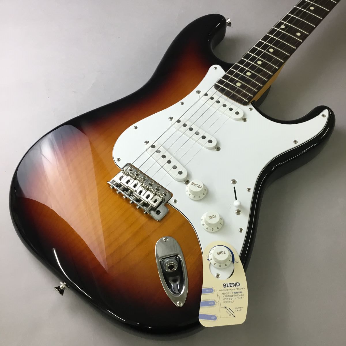 HISTORY HST-Standard 3TS 3Tone Sunburst ハムバッカー切替可能 アルダーボディ エレキギター ストラトキャスター3年保証  日本製 Standard series ヒストリー 【 千葉店 】 | 島村楽器オンラインストア