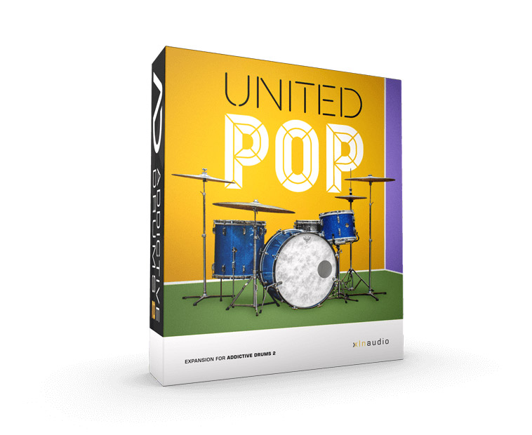 XLN Audio Addictive Drums2 ADpak United Pop XLNオーディオ [メール