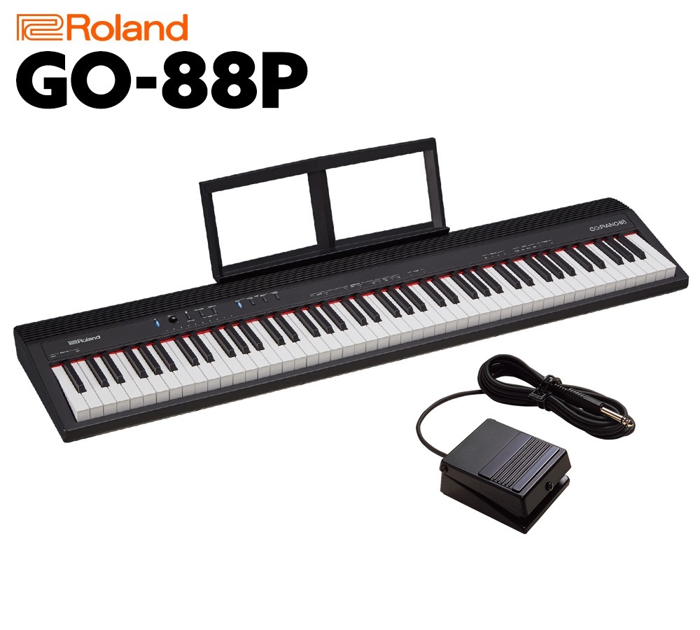 Roland GO-88P GO-88P 電子ピアノ セミウェイト88鍵盤 キーボード