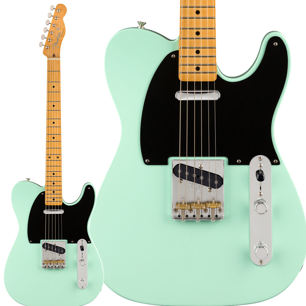 Fender Vintera '50s Telecaster Modified Maple Fingerboard Surf Green エレキギター  テレキャスター フェンダー 【 札幌パルコ店 】