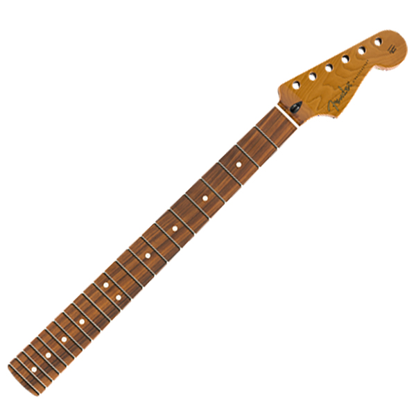 Fender Roasted Maple Stratocaster Neck 22 Jumbo Frets 12 Pau Ferro