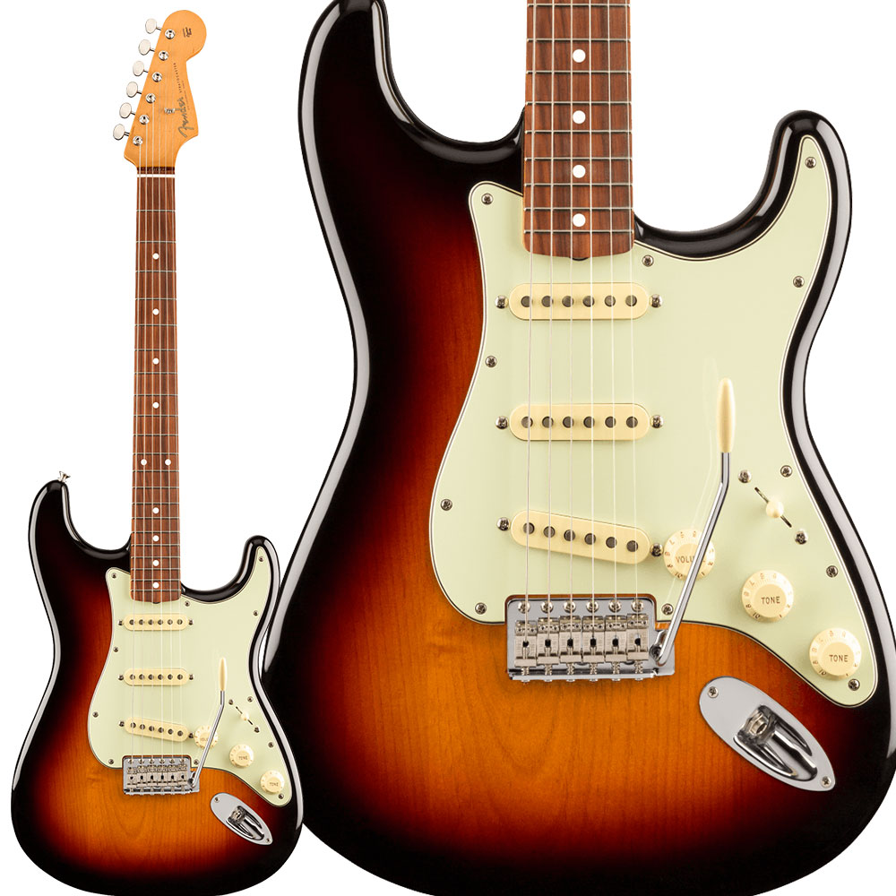 Fender Vintera '60s Stratocaster Pau Ferro Fingerboard 3-Color Sunburst  エレキギター ストラトキャスター フェンダー 【 札幌パルコ店 】