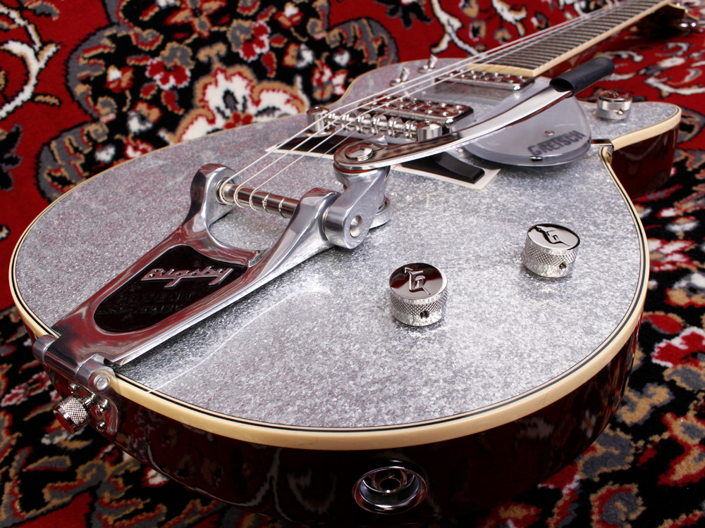 GRETSCH G6129T-59 VINTAGE SELECT '59 SILVER JET WITH BIGSBY, TV
