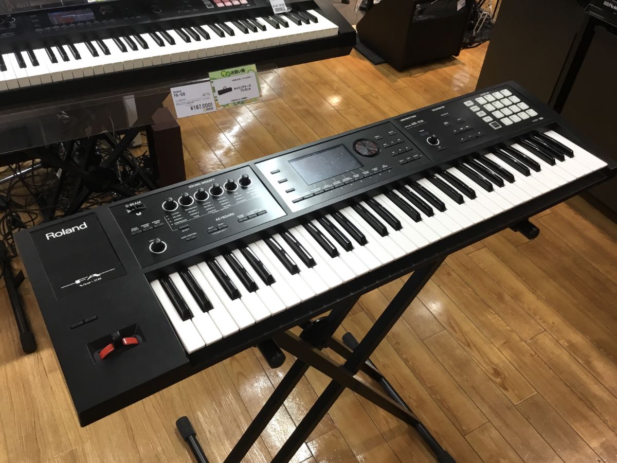 Roland FA-06 ブラック 61鍵盤 FA06 専用ケース付属！ ローランド