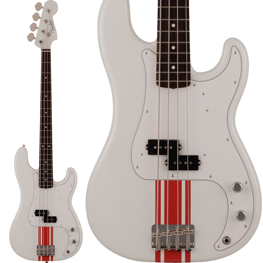 Fender 2023 Collection MIJ Traditional 60s Precision Bass Olympic White  with Red Competition Stripe エレキベース プレシジョンベース フェンダー 【 札幌パルコ店 】