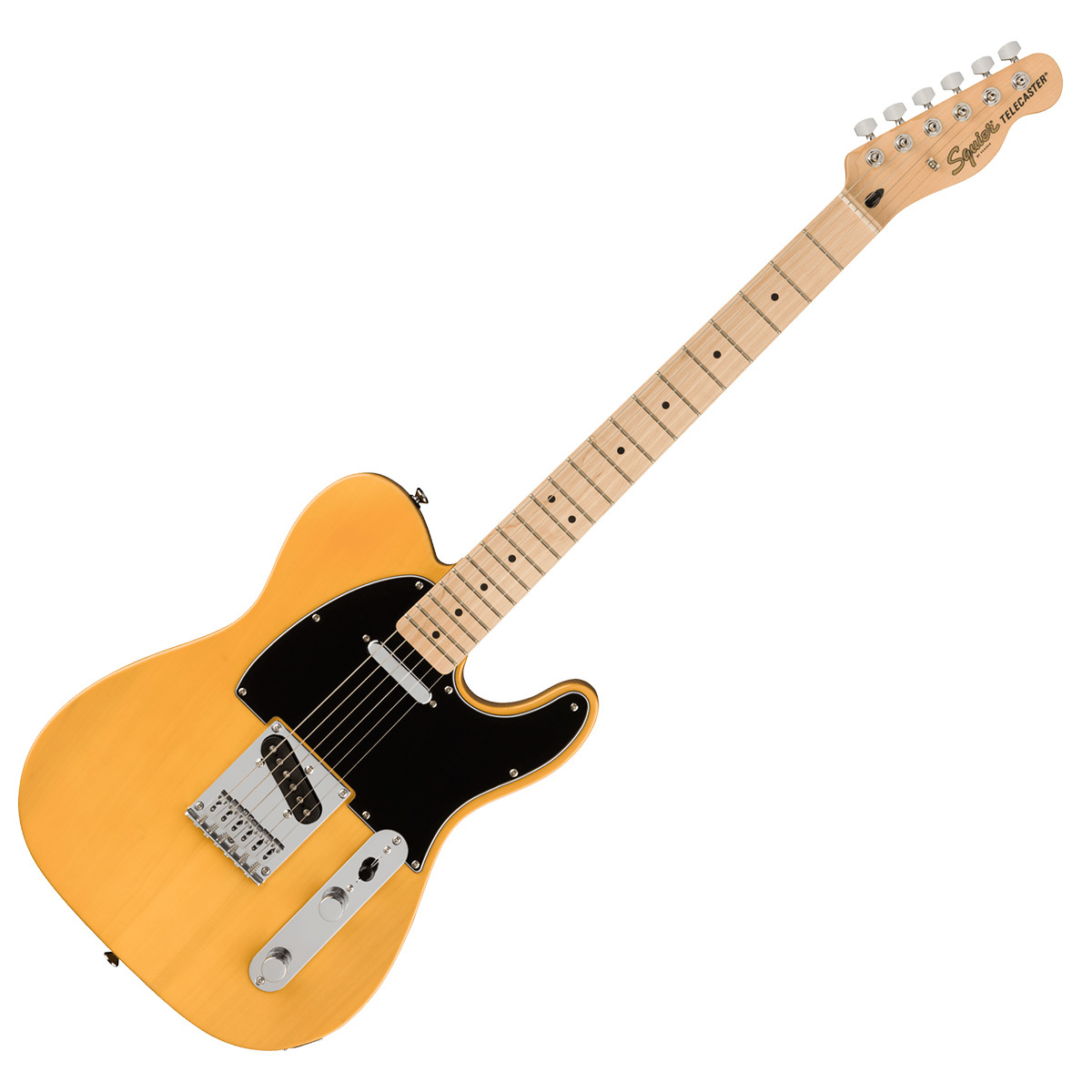 Squier by Fender Affinity Series Telecaster Maple Fingerboard Black  Pickguard エレキギター テレキャスター スクワイヤー / スクワイア 【 札幌パルコ店 】