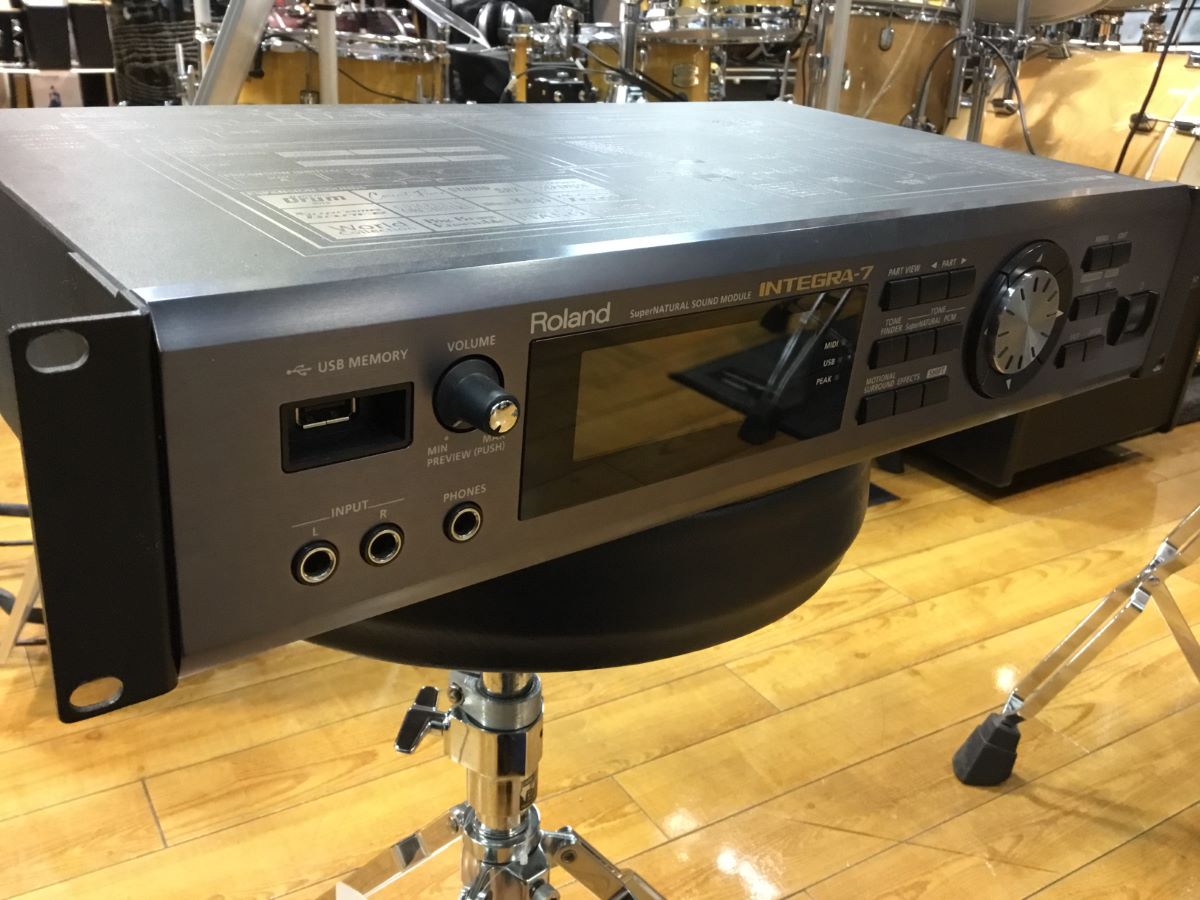 Roland INTEGRA-7 SuperNATURAL Sound ModuleINTEGRA7 【展示品特価 ...