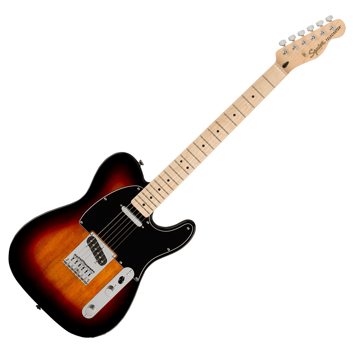 Squier by Fender Affinity Series Telecaster Maple Fingerboard Black  Pickguard エレキギター テレキャスター スクワイヤー / スクワイア 【 札幌パルコ店 】