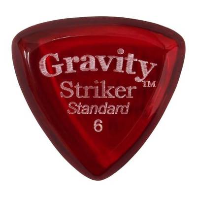 Gravity Guitar Picks  GSRS6P GSRS6P Striker - Standard - Striker［6.0mm, Red］ グラヴィティギターピッ 【 札幌パルコ店 】