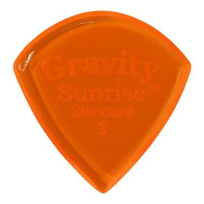 Gravity Guitar Picks  GSUS3P GSUS3P Sunrise - Standard -［3.0mm, Orange］ グラヴィティギターピッ 【 札幌パルコ店 】