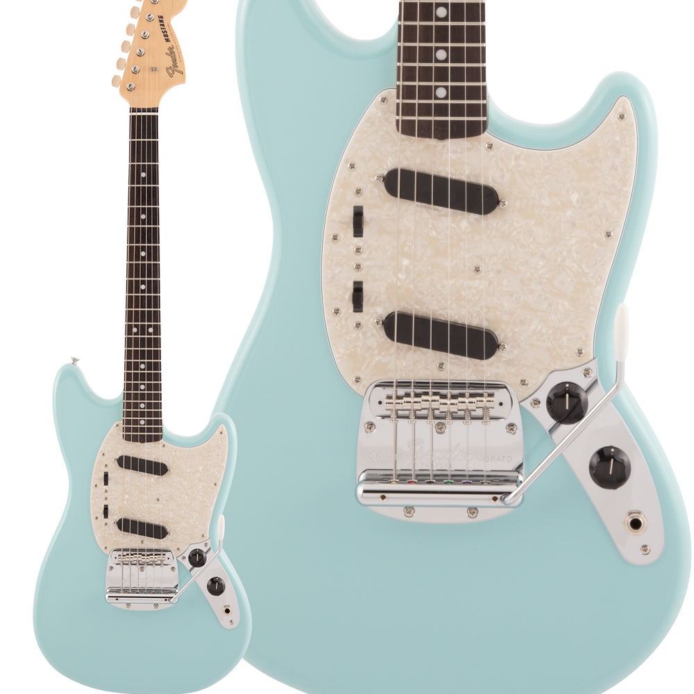 Fender Made in Japan Traditional 60s Mustang Rosewood Fingerboard Daphne  Blue エレキギター ムスタング フェンダー 【 札幌パルコ店 】 | 島村楽器オンラインストア