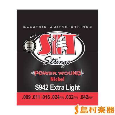 SIT STRINGS  S942 エレキギター弦 EXTRA LIGHT SIT ストリングス 【 札幌パルコ店 】