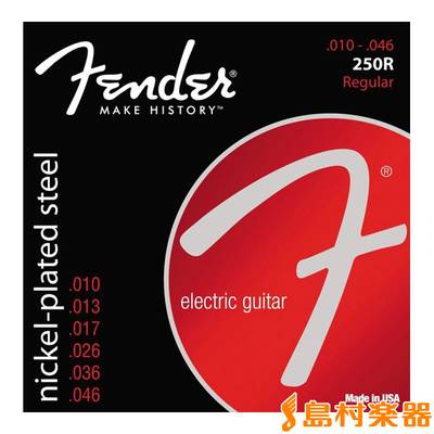Fender  250R エレキギター弦 Regular フェンダー 【 札幌パルコ店 】