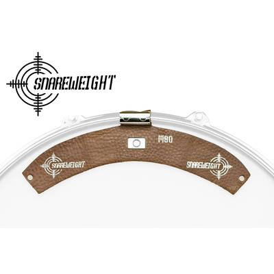 SNAREWEIGHT  M80 Brown (ブラウン) レザー製ミュート ドラム用ミュート スネアウェイト 【 札幌パルコ店 】