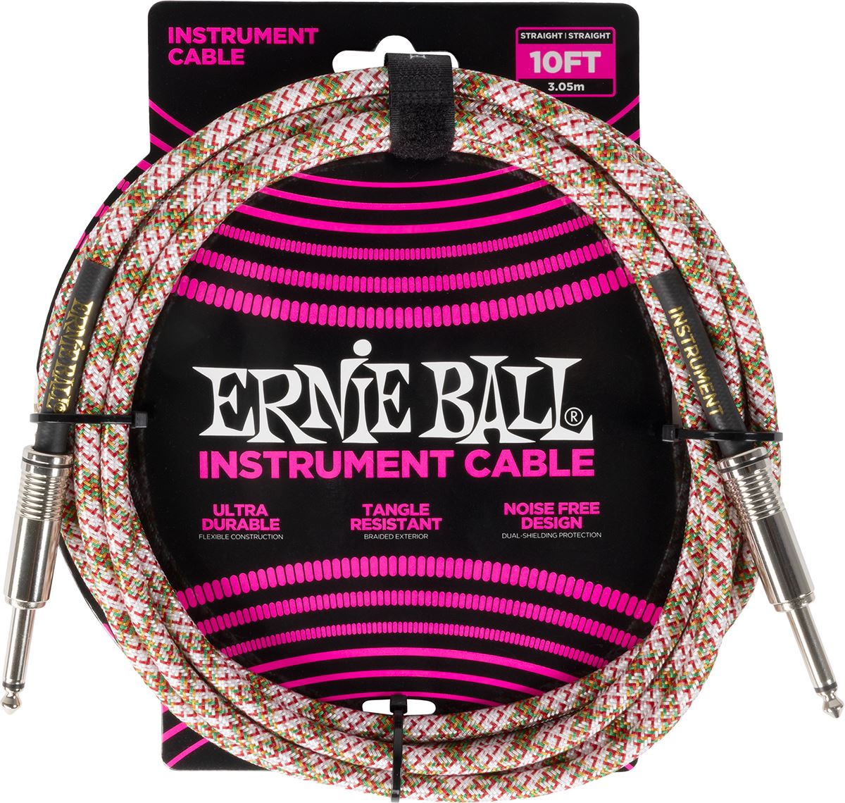 ERNiE BALL P06426 10ft Emerald Argyle シールド S/S 約3.05ｍBraided Instrument Cable  アーニーボール 【 札幌パルコ店 】 | 島村楽器オンラインストア
