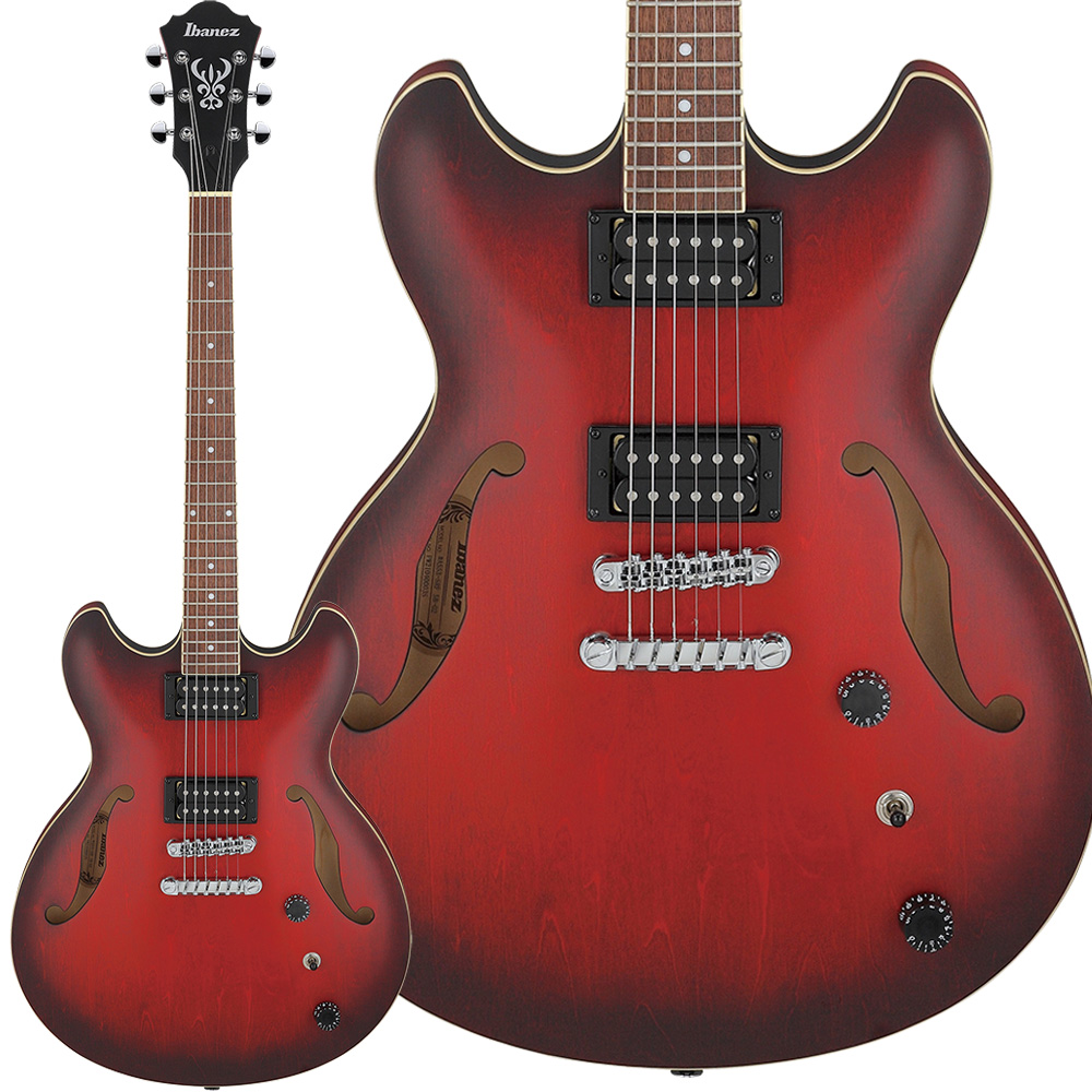 Ibanez AS53 Sunburst Red Flat セミアコギター 島村楽器オリジナル