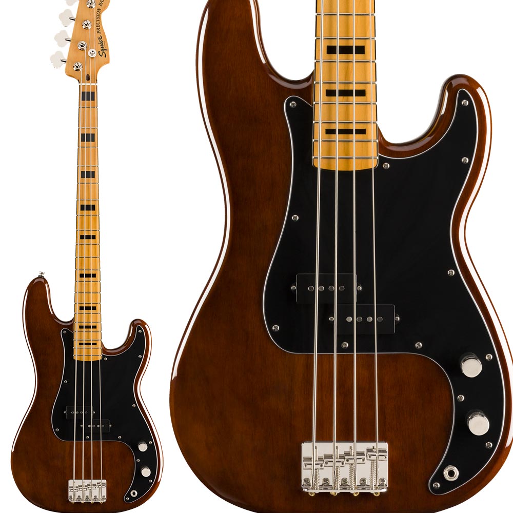 Squier by Fender Classic Vibe ’70s Precision Bass Maple Fingerboard Walnut  プレシジョンベース スクワイヤー / スクワイア 【 イオンモール姫路リバーシティ店 】