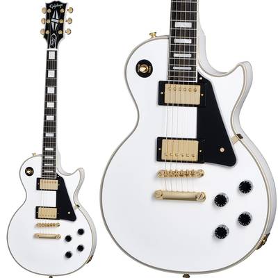 Epiphone  Les Paul Custom Alpine White エレキギター Inspired by Gibson Custom エピフォン 【 イオンモール姫路リバーシティ店 】