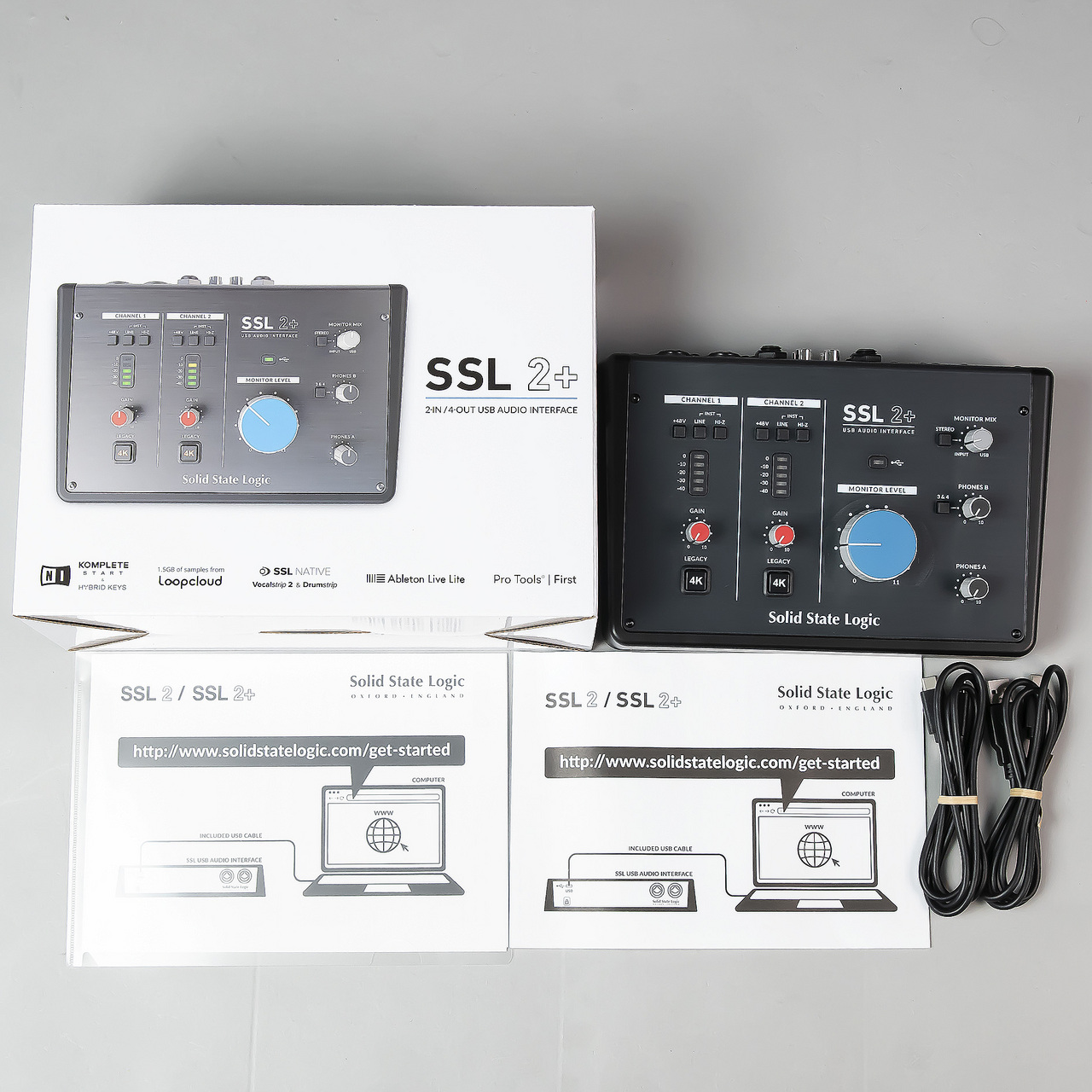 Solid State Logic SSL2+ 2In 2Out USBオーディオインターフェイス 