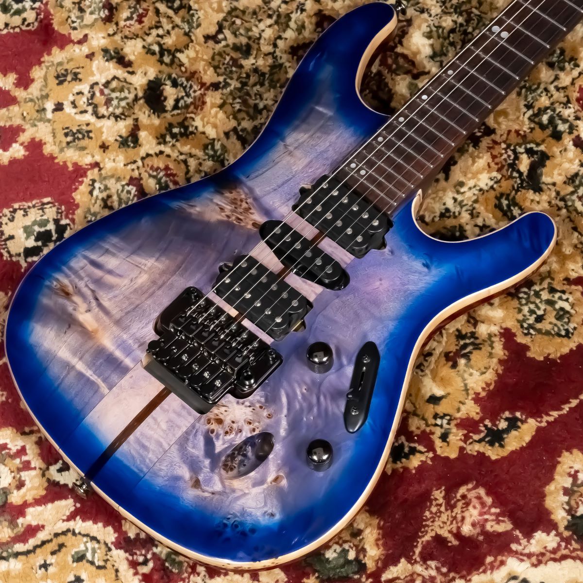 Ibanez S1070PBZ Cerulean Blue Burst【アイバニーズ】【エレキギター