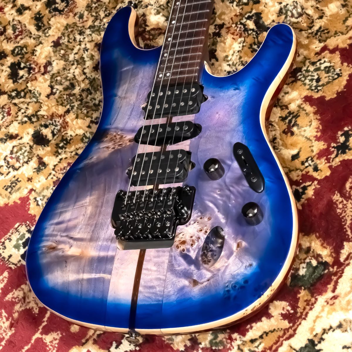 Ibanez S1070PBZ Cerulean Blue Burst【アイバニーズ】【エレキギター