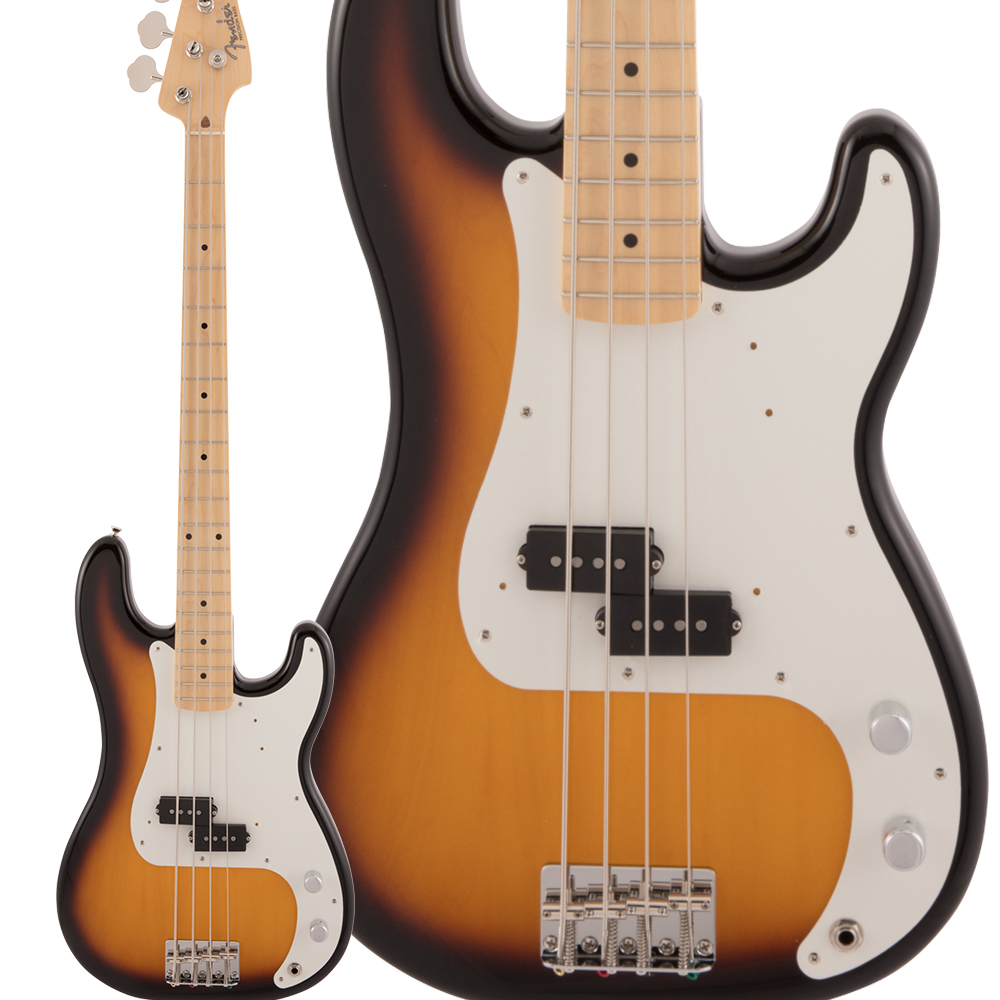 Fender Made in Japan Traditional 50s Precision Bass Maple Fingerboard  2-Color Sunburst エレキベース プレシジョンベース フェンダー 【 広島パルコ店 】