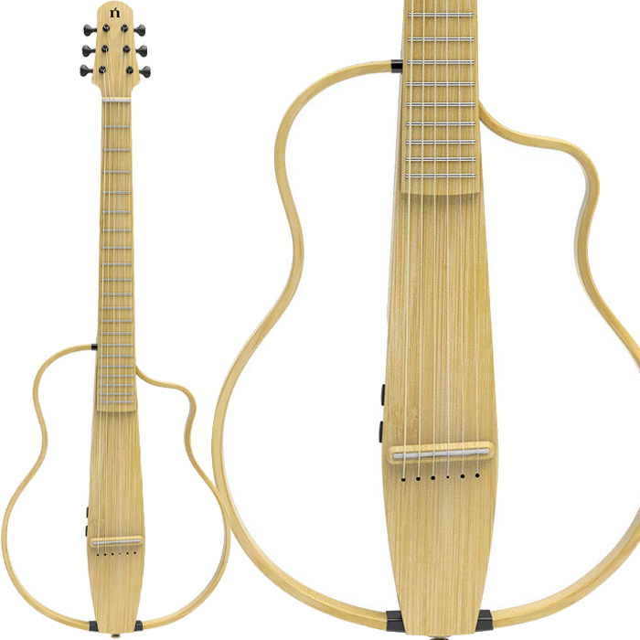 NATASHA NBSG Steel N Bamboo Smart Guitar 静音 アコースティックギター 竹材 ナターシャ 【 広島パルコ店 】  | 島村楽器オンラインストア