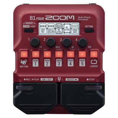 ZOOM MS-60B for Bass MULTISTOMP ベース用マルチエフェクター【ズーム