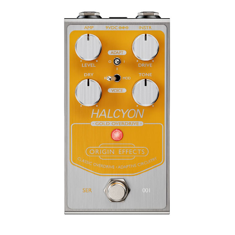 ORIGIN EFFECTS Halcyon Gold Overdrive コンパクトエフェクター
