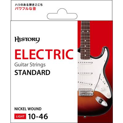 HISTORY  ES1046 エレキギター弦 .010-.046 ライト ヒストリー 【 長野Ｋ’ｓスクエア店 】