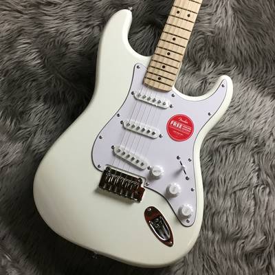Squier by Fender  Affinity Series Stratocaster Maple Fingerboard White Pickguard Olympic White スクワイヤー / スクワイア 【 長野Ｋ’ｓスクエア店 】