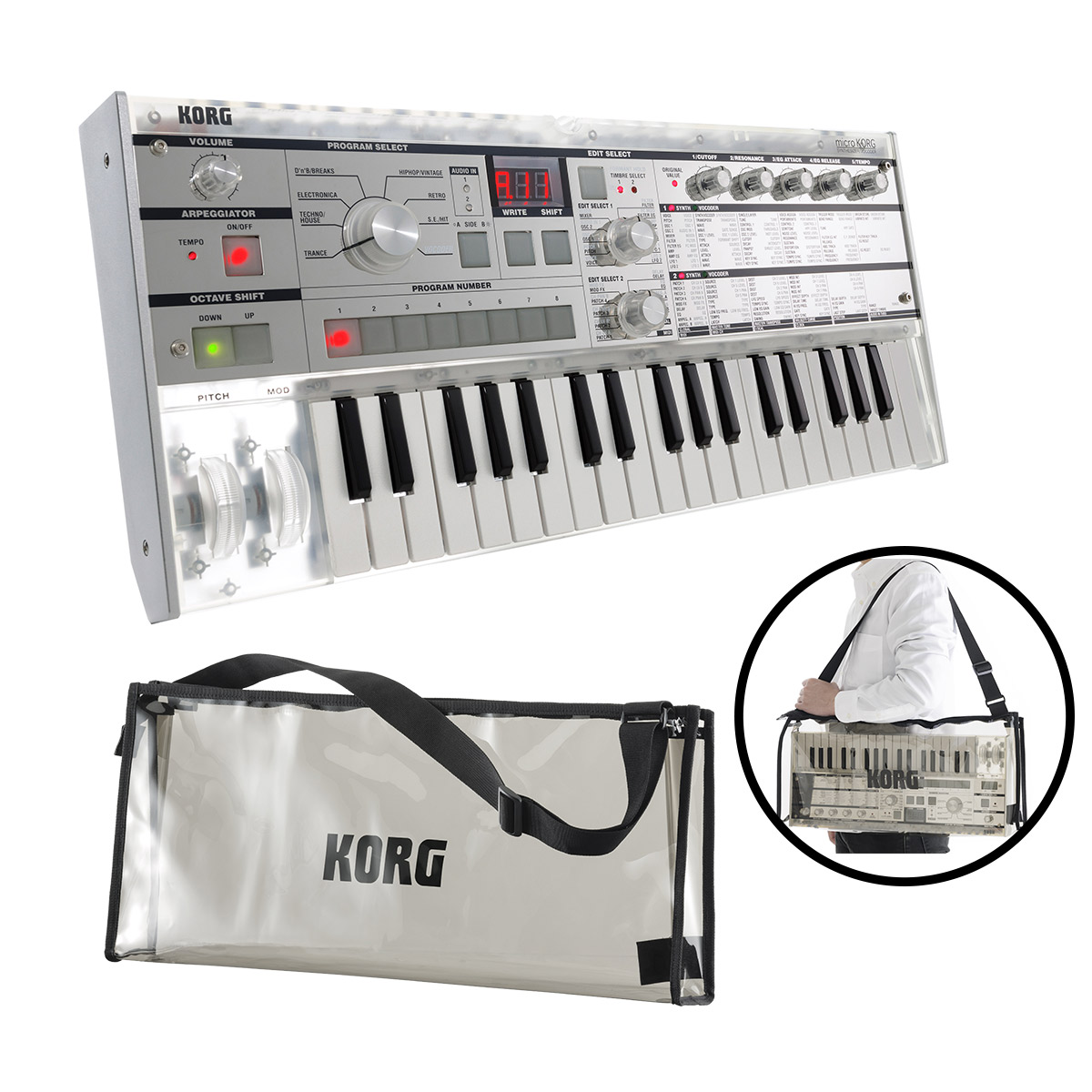 KORG 【初回限定・バッグ付属】microKORG Crystal 【未展示品】 コルグ