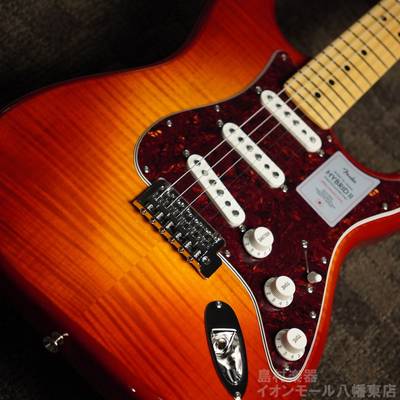 Fender  2024 Collection, Made in Japan Hybrid II Stratocaster #JD24015449 / Sunset Orange Transparent フェンダー 【 イオンモール八幡東店 】