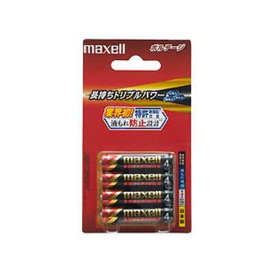 maxell  LR03/T/4BC LR03(T) 4B D 電池 単4アルカリ4本 マクセル 【成田ボンベルタ店】