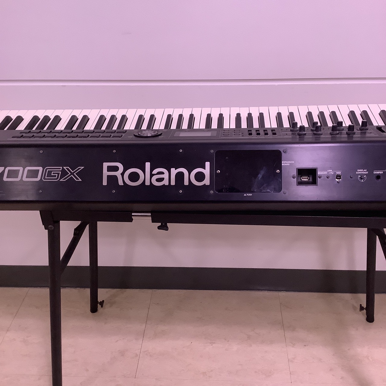中古美品】Roland RD-700GX ローランド 電子ピアノ 88鍵 ステージ ...