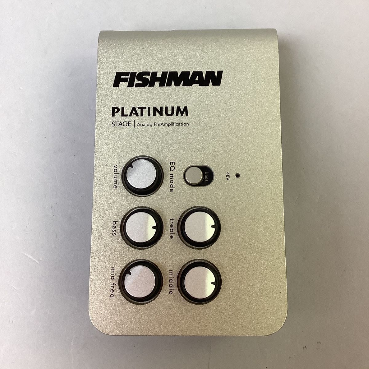 FISHMAN Platinum Stage EQ/DI Analog Preamp [PRO-PLT-301 ...