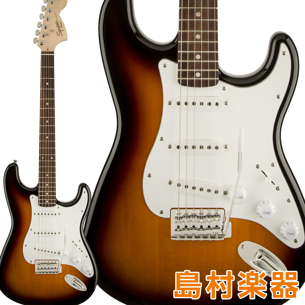 Squier by Fender Affinity Series Stratocaster Laurel Fingerboard Brown  Sunburst エレキギター ストラトキャスター スクワイヤー / スクワイア 【フィール旭川店】