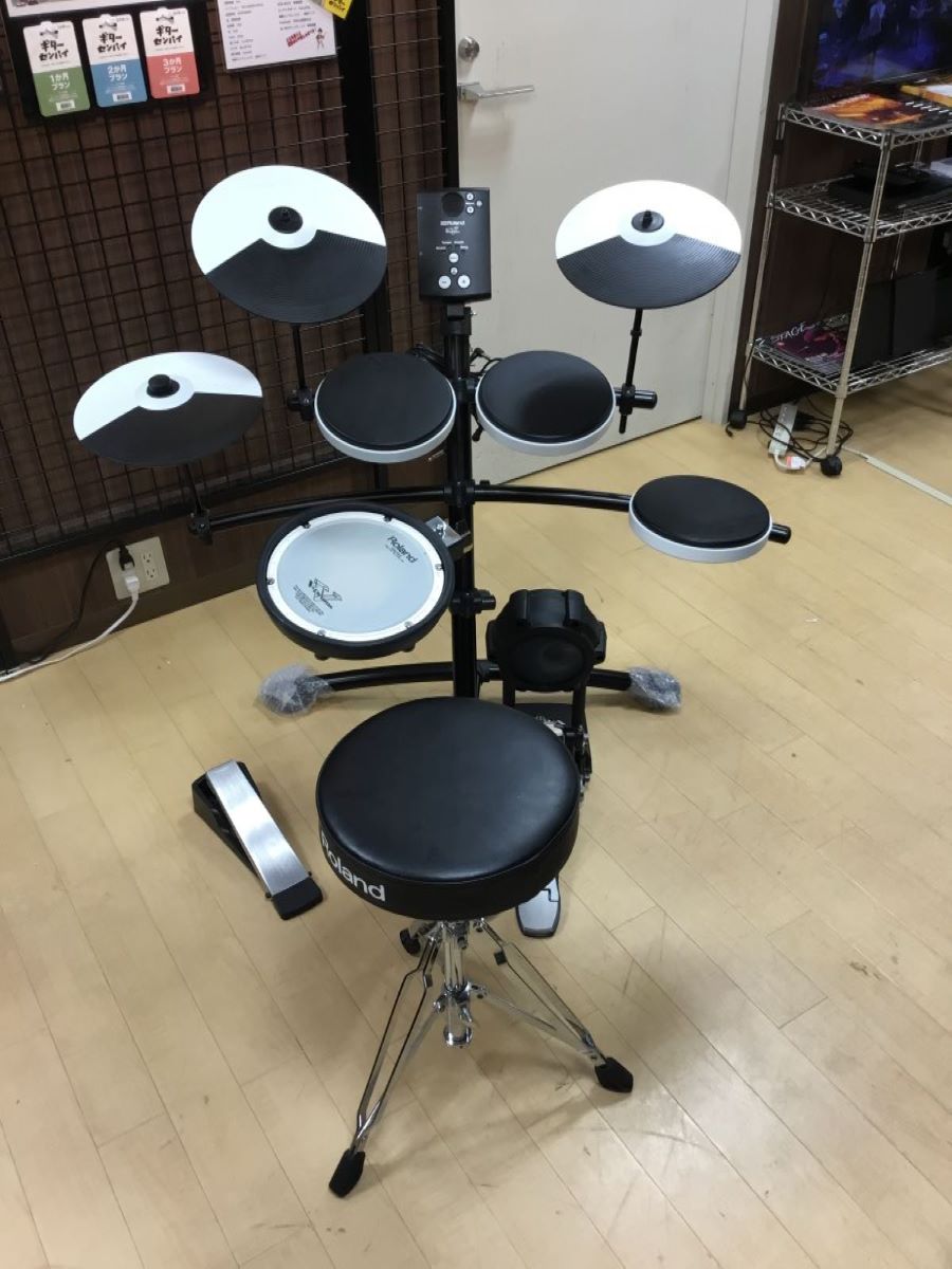 電子ドラム☆ローランドTD-1KV楽器 - 電子ドラム