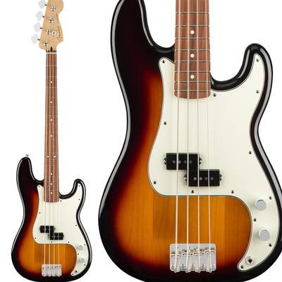 Fender  Player Precision Bass, Pau Ferro Fingerboard, 3-Color Sunburst プレシジョンベース フェンダー 【 フィール旭川店 】