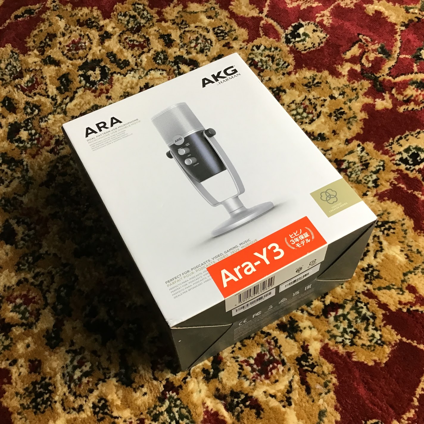 AKG USBマイクロホン Ara-Y3
