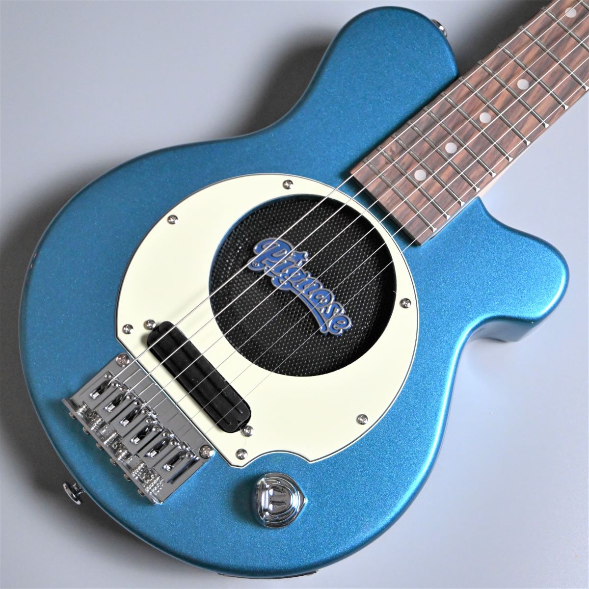 pignoseピグノーズアンプ内蔵ギター Pignose PGG-200 ブルー 青 - ギター