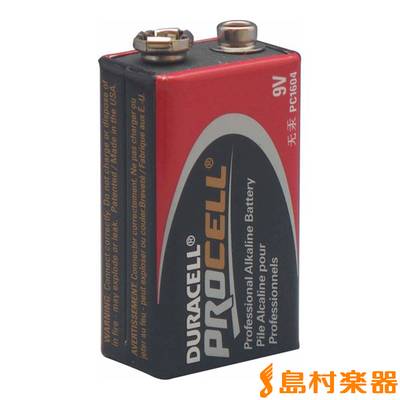 DURACELL  PC1604 PROCELL 9V乾電池 アルカリ デュラセル 【 イオンタウンユーカリが丘店　 】